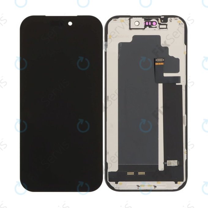 Displej In-Cell FHD pre iPhone 17 Pro, Dotykové sklo s rámom