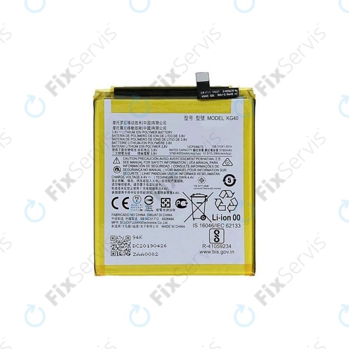 Motorola Moto E7, G8, G8 Play, One Macro - Batéria KG40 4000mAh
