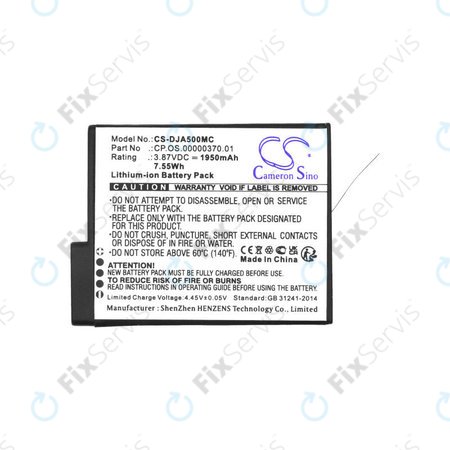 Batéria pre DJI Osmo Action 5, 1950mAh, Li-Ion, 3.87V, CP.OS.00000370.01, HQ