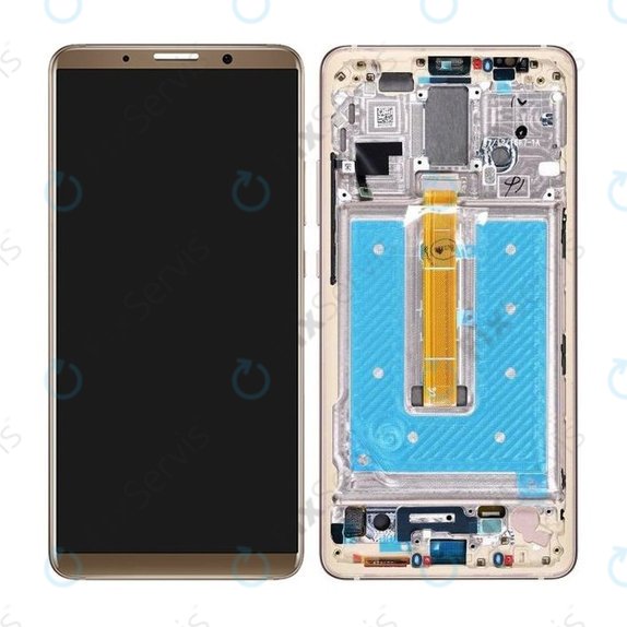 Huawei Mate 10 Pro - LCD Displej + Dotykové Sklo + Rám (Mocha Brown) OLED