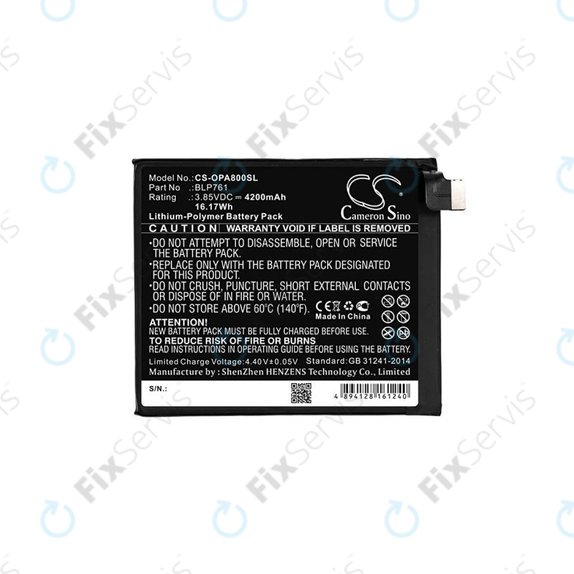 OnePlus 8 - Batéria BLP761 4200mAh HQ
