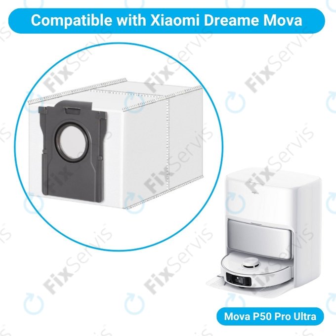 Xiaomi Mova P50 Pro Ultra - Vrecko do vysávača