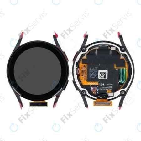 Samsung Galaxy Watch 5 40mm R900 - LCD Displej + Dotykové Sklo + Rám (Graphite) - GH82-30040A Genuine Service Pack