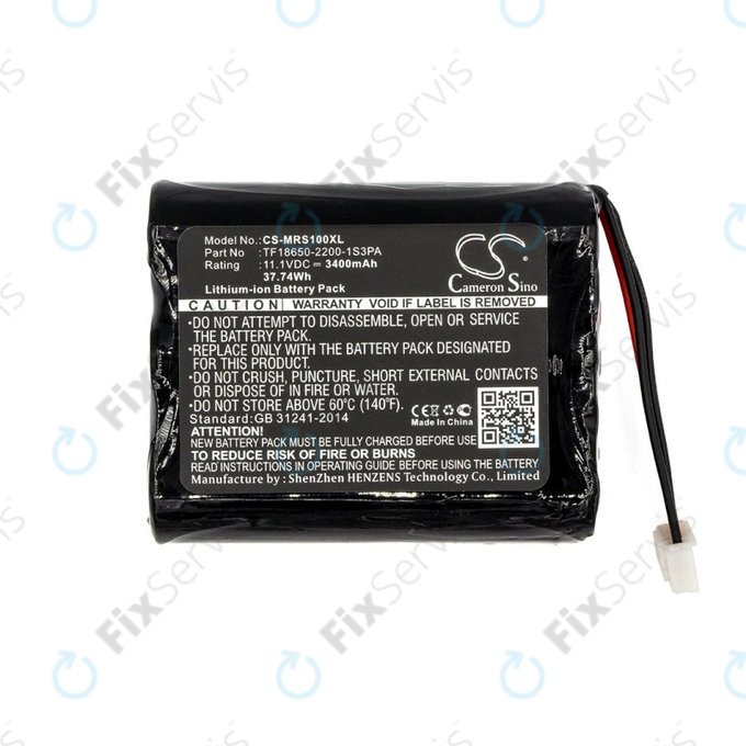 Batéria pre Marshall Stockwell, 3400mAh, Li-Ion, 11.1V, TF18650-2200-1S3PA, HQ