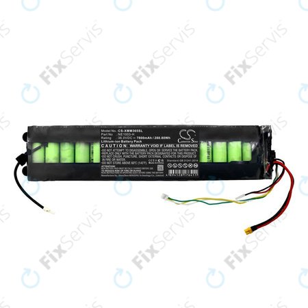 Batéria pre Xiaomi 1s, Essential, M365, Mi Scooter 3, 7800mAh, Li-Ion, 36V, NE1003-H, HQ