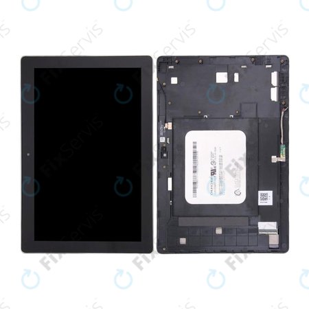 Asus ZenPad 10 Z300C, Z300CT, Z300CX, ZD300C - LCD Displej + Dotykové Sklo + Rám (Black) - 90NP0222-R20010 Genuine Service Pack
