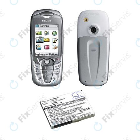 Batéria pre Siemens M8, A31, CS66, SS66, 600mAh, Li-Ion, 3.7V, EBA-660, HQ