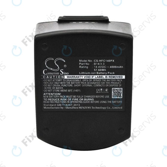 Batéria pre Hilti SFC14-A, SFH140A, 4000mAh, Li-Ion, 14.4V, B14/3.3, HQ