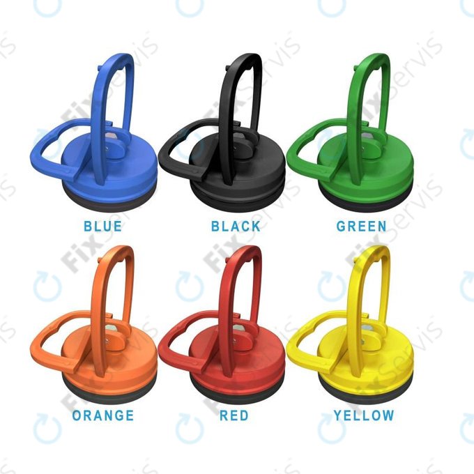 Pevná Prísavka na Otváranie Zariadení (plast, guma)