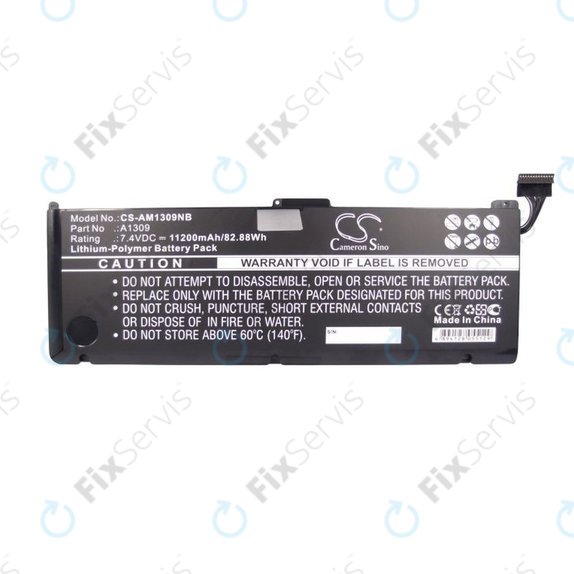 Apple MacBook Pro 17" A1297 (Early 2009 - Mid 2010) - Batéria A1309 11200mAh HQ