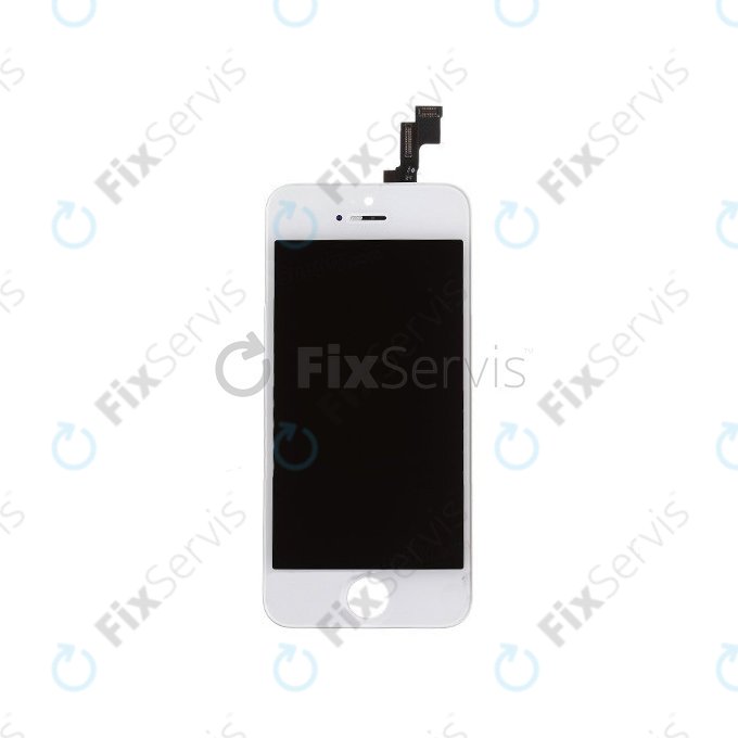 Apple iPhone 5S, SE - LCD Displej + Dotykové Sklo + Rám (White) TFT