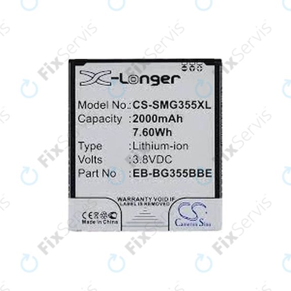 Samsung Galaxy Core 2 G355F - Batéria EB-BG355BBE 2000mAh HQ