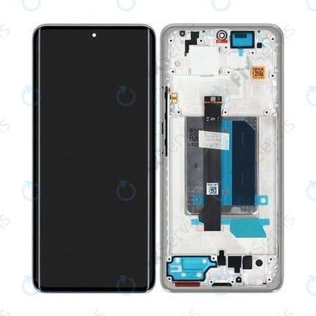Xiaomi Redmi Note 14 Pro+ 5G 24094RAD4G - LCD Displej + Dotykové Sklo + Rám (Frost Blue) - 5600170O16U00 Genuine Service Pack