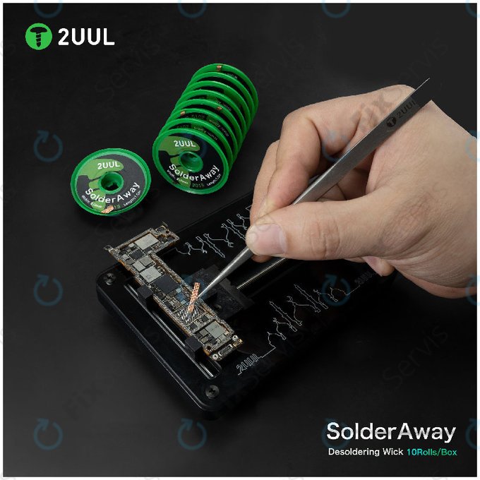 Odsávací knôt Solder Vampire, 2UUL DW11, 10ks/box