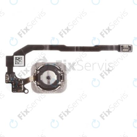 Apple iPhone 5S, SE - Tlačidlo Domov + Flex Kábel (Gold)