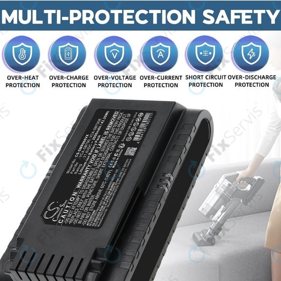 Samsung Jet 75, 75 Multi, 75 Premium, VS70, 90, VS9000 - Batéria VCA-SBT90, VCA-SBT90E, DJ96-00221A Li-Ion 21.6V 2000mAh HQ
