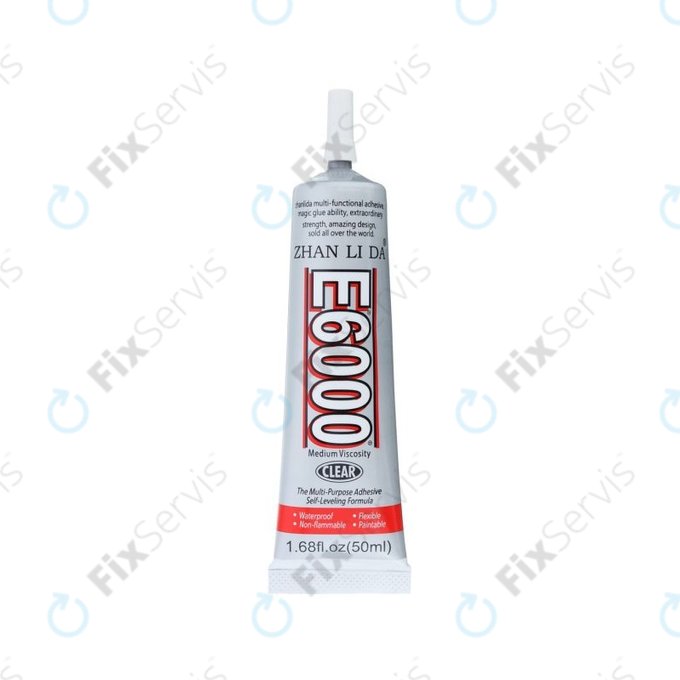 Adhesive Lepidlo E6000 - 50ml (Transparentná)