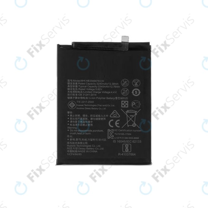 Huawei Mate 10 Lite, Honor 7X, Nova 2 Plus, P Smart Plus (Nova 3i), P30 Lite, P30 Lite 2020 - Batéria HB356687ECW 3340mAh