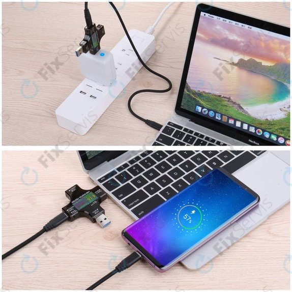 Eversame 2in1 - USB Tester a Multimeter (USB-C a USB 3.0)