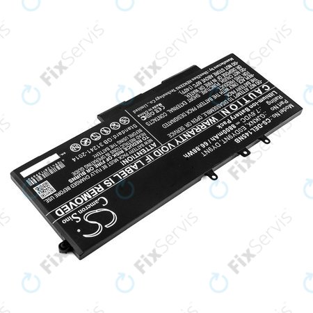 Batéria pre Dell Latitude 14 5490, Latitude 14 5491, 8800mAh, Li-Ion, 7.6V, 00JWGP, HQ