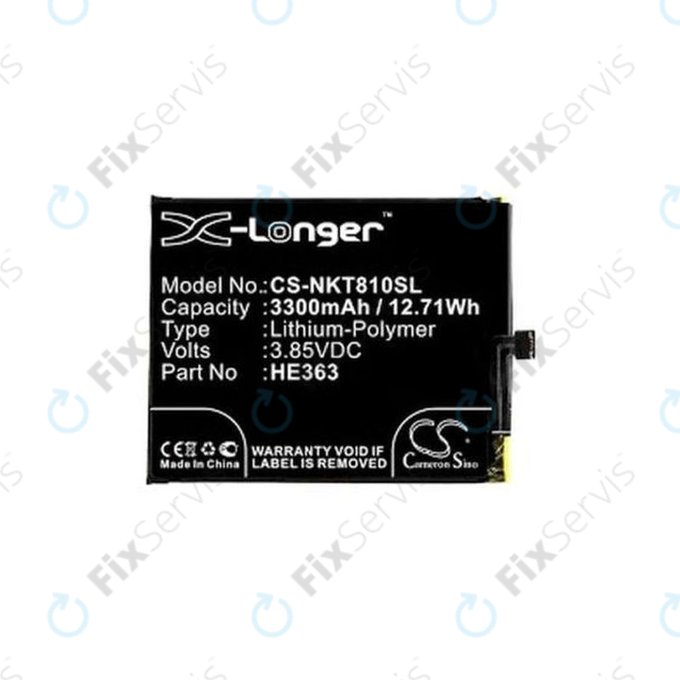 Nokia 8.1 (Nokia X7) - Batéria HE362, HE363, HE377 3300mAh HQ