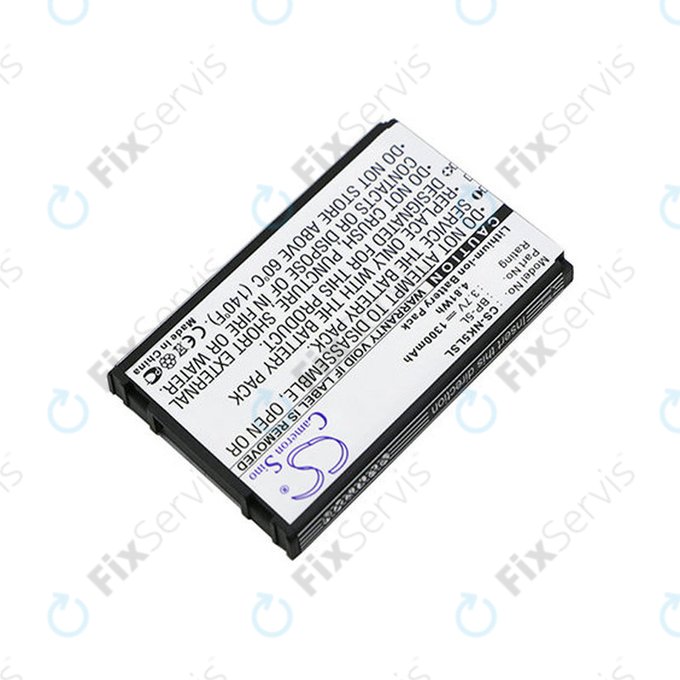 Batéria pre Nokia 7710, 9500, E61, E62, N92, N800, 1300mAh, Li-Ion, 3.7V, BP-5L, HQ