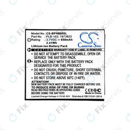 Batéria pre Bang & Olufsen Beoplay H7, H8, H9, 650mAh, Li-Ion, 3.7V, PLB-103, HQ