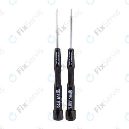 Best 8800C - Skrutkovače - Pentalobe PL1 (0.8mm) + Phillips PH000 (1.5mm)