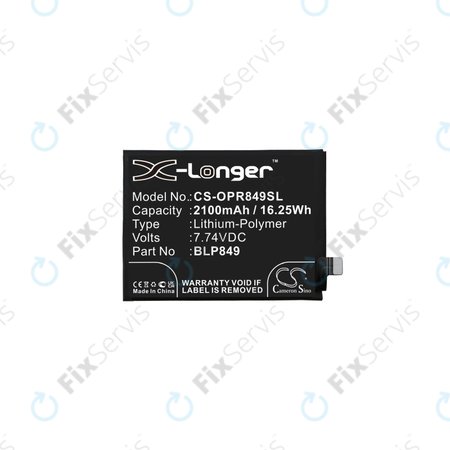 Realme GT 5G RMX2202, GT Neo RMX3031 - Batéria BLP849 2100mAh HQ