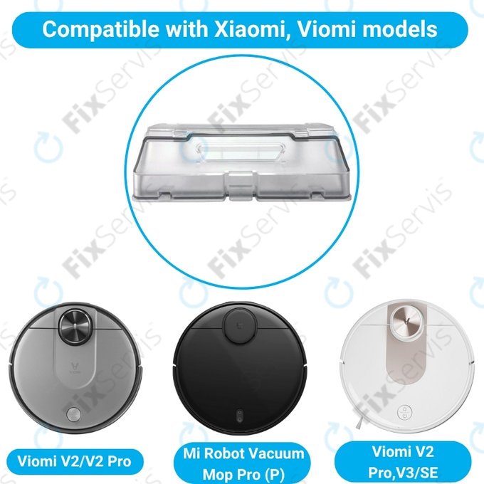 Xiaomi Mi Robot Vacuum Mop Pro (P), Viomi V2 Pro, V3, SE - Zásobník na Odpad