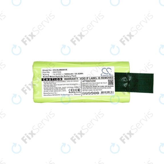 Dirt Devil Libero M606, M606-1, M606-2, M606-3, M606-4, M607, M612 - Batéria 0607004, 0612014 Ni-MH 14.4V 1800mAh HQ