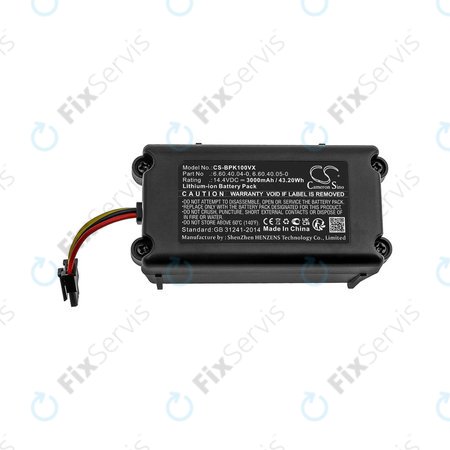 Batéria pre Sencor SRV 9250, SRV 8250, SRV 6250, SRV 4250, Blaupunkt XSMART, SRX 1002, Li-ion, 14.4V, 3000mAh, HQ