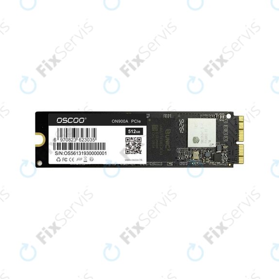 Oscoo ON900A PCIe - SSD 512GB - MacBook Air, Pro (Late 2013 - 2017) Refurbished