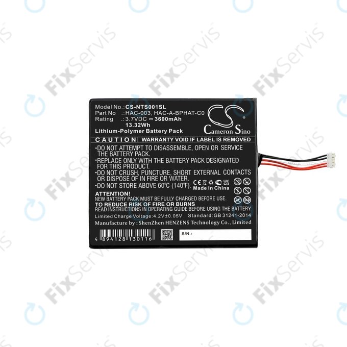 Nintendo Switch - Batéria HAC-003 3600mAh HQ