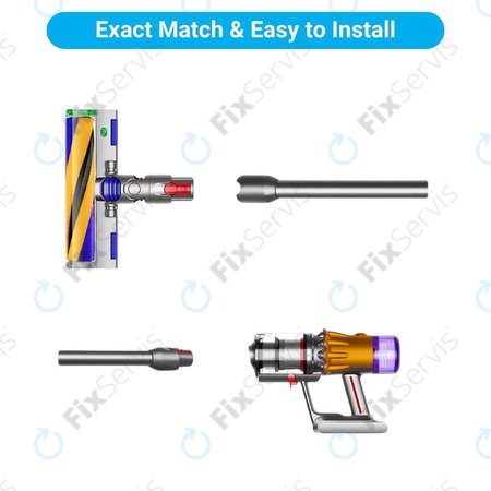 Dyson V12 - Sacia Tyč (Strieborná)
