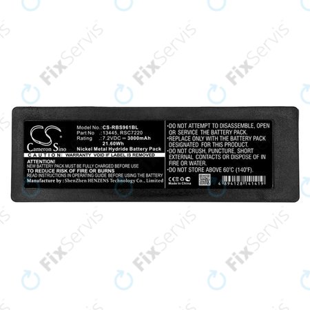 Batéria pre Scanreco 590, Cifa, Effer, 3000mAh, Ni-MH, 7.2V, RSC7220, HQ