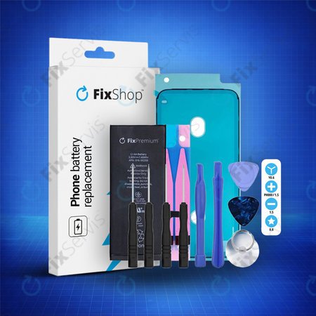 Apple iPhone 7 - Batéria 1960mAh FixPremium + Lepka pod Batériu + Lepka pod LCD + Set Náradia - Multipack