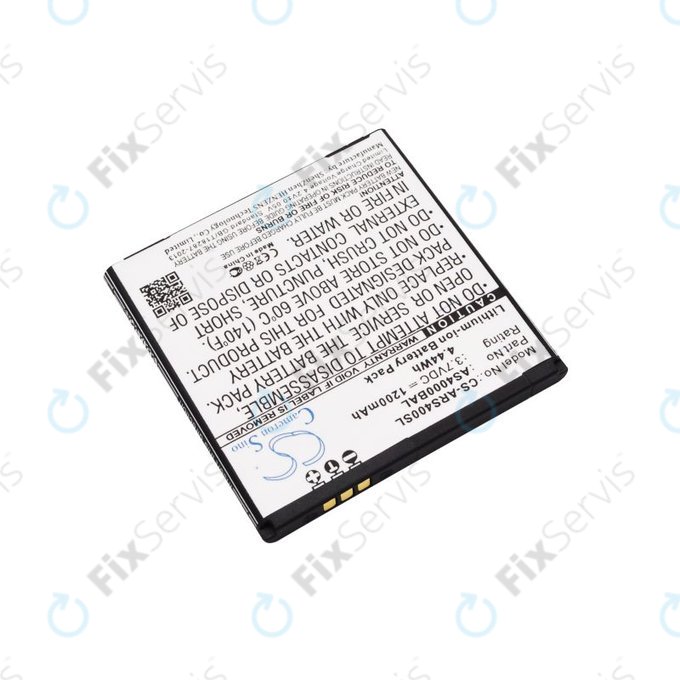 Batéria pre Aligator S4000 Duo, 1200mAh, Li-Ion, 3.7V, AS4000BAL, HQ