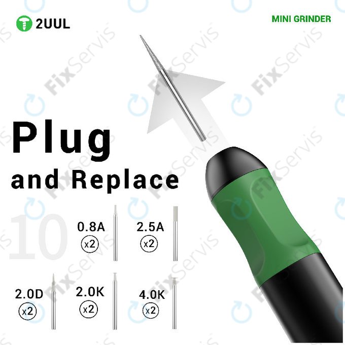 Mini brúsne pero, 2UUL DA86