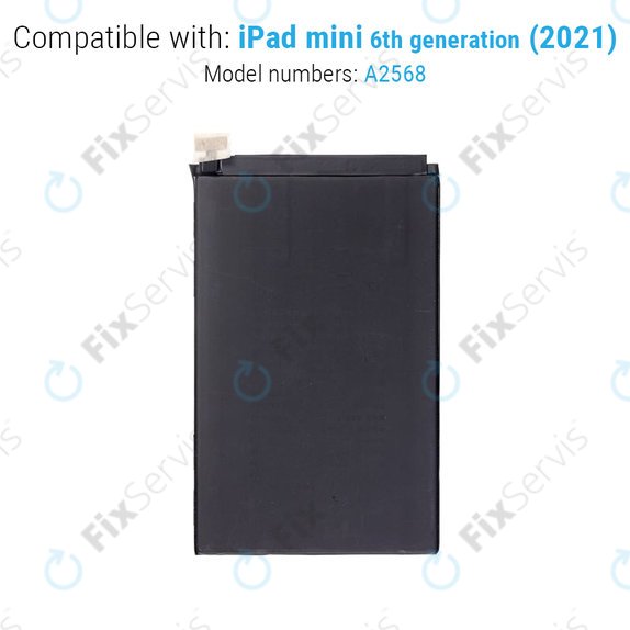 Batéria pre iPad Mini 6, Mini (2024), 5124mAh, A2522