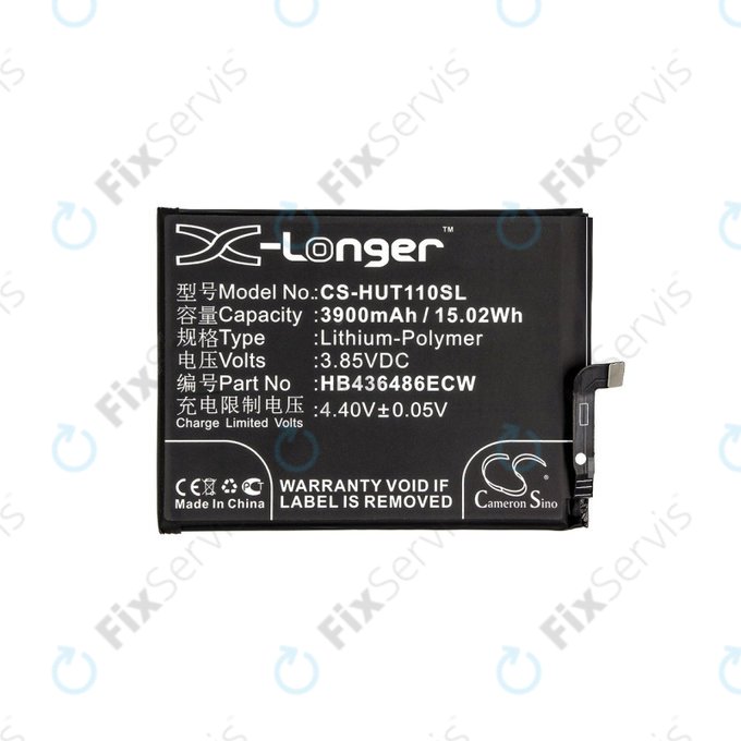 Huawei Mate 10 Lite, Mate 10 Pro, Mate 20, Nova 2i, P20 Pro, Honor View 20 - Batéria HB436486ECW 3900mAh HQ