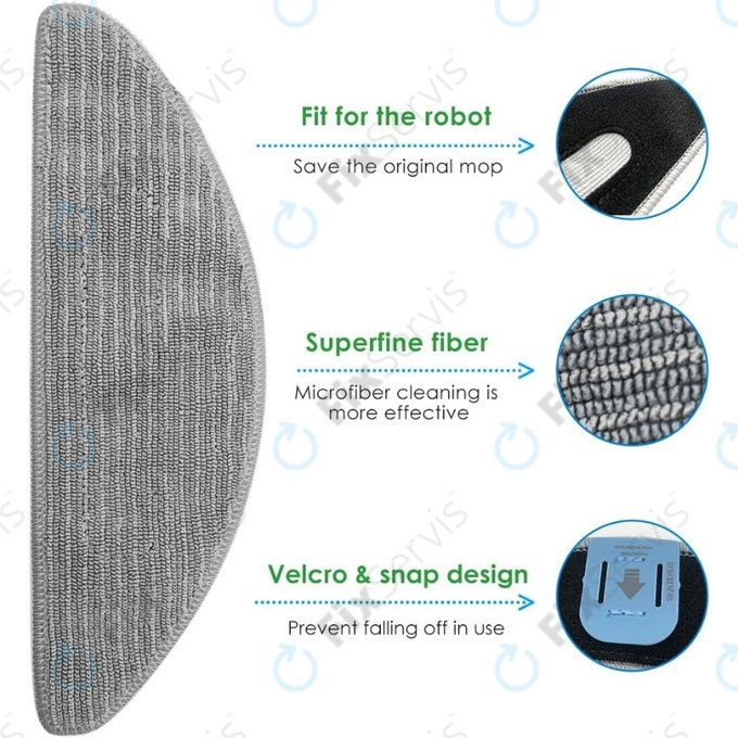 Mopovacia utierka, 2 ks pre iRobot Roomba Combo i5, j5