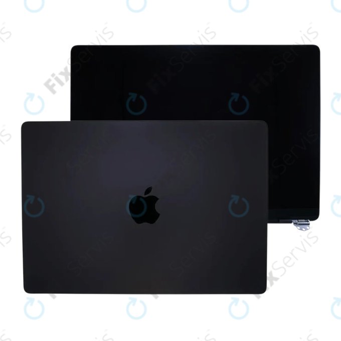 LCD displej pre MacBook Pro 14", A3112, A3185 (2024), s predným sklom a krytom, Nano-Texture, Space Black, 661-41795, Genuine Apple