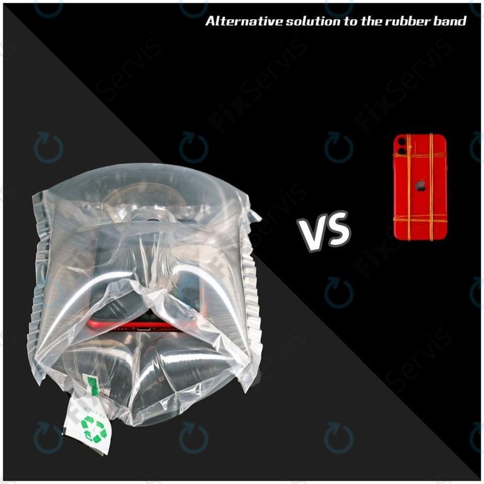 2UUL - Vzduchový Lis na Opravy Skiel Telefónov (80 Vreciek)