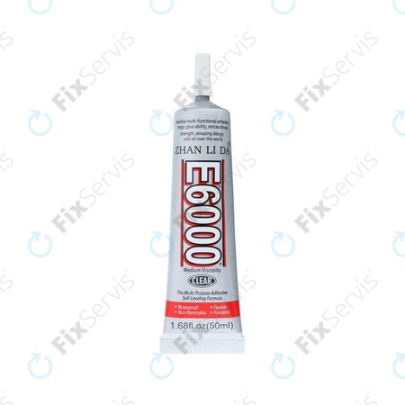 Adhesive Lepidlo E6000 - 50ml (Transparentná)