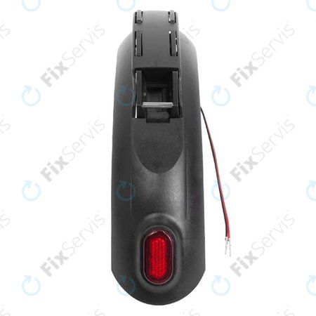 Kugoo S1, S1 Pro, S2, S3 - Zadný Blatník so Svetlom a Káblom (Black)