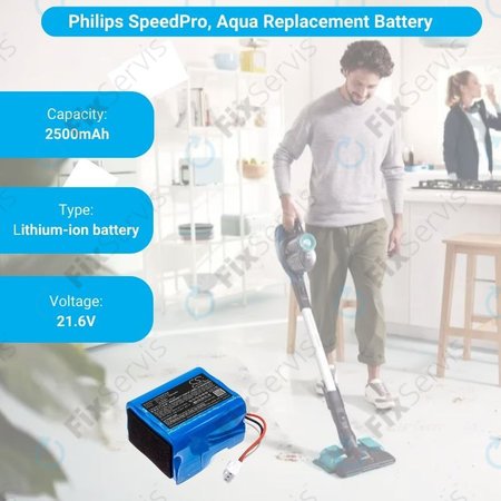 Philips SpeedPro, SpeedPro Aqua - Batéria INR18650C25 Li-Ion 21.6V 2500mAh HQ