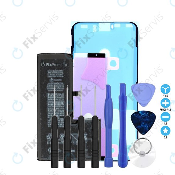 Batéria pre iPhone XS, 2658mAh, Lepka (Adhesive), Náradie, FixPremium