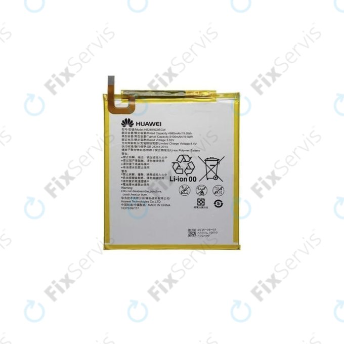 Huawei MediaPad T5 10.1, M5 8.4, MatePad T8, T10, T10s - Batéria HB2899C0ECW-C 5100mAh - 24022744, 24022236 Genuine Service Pack
