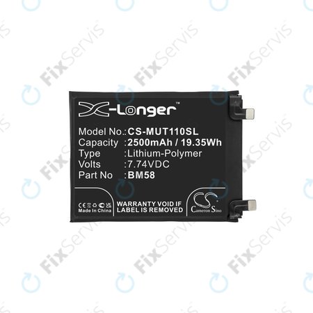 Xiaomi 11T Pro - Batéria BM58 2500mAh HQ